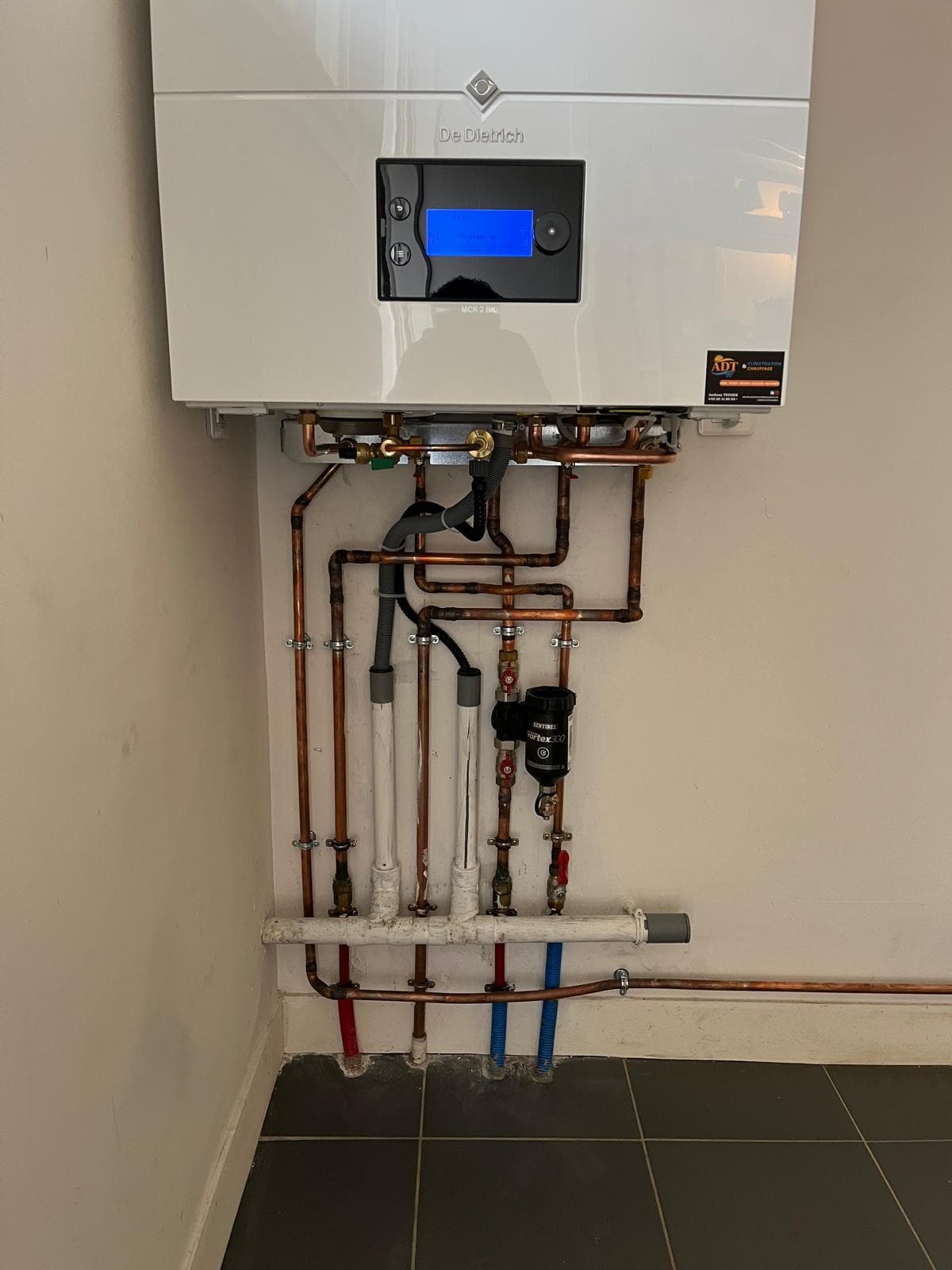 Photo d’une réalisation d’ADT Climatisation Chauffage